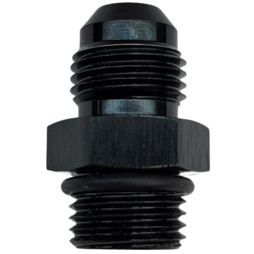 [PRF920-10BLK] Adapter -10 ORB to -10 AN, Black - 920-10BLK