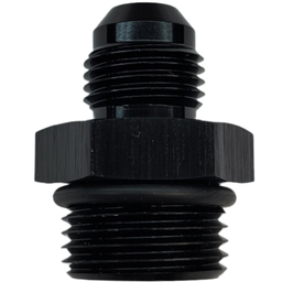 [PRF920-08-04BLK] Performance Fittings -4 AN to -8 AN Adapter With O-Ring Black - 920-08-04BLK