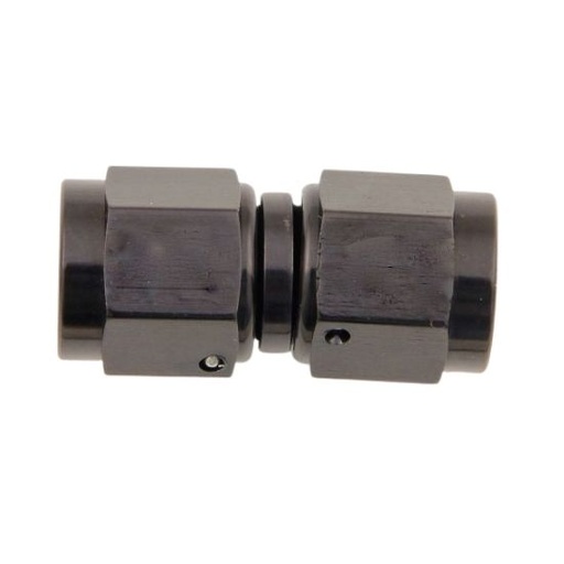 [PRF2914BLK] Female Flare Swivel Straight -4 Black - 2914BLK