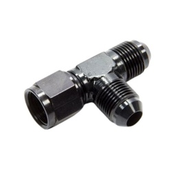 [PRF22922BLK] Female Run Tee Adapter AN -4 Black - 22922BLK