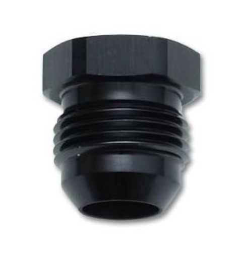 [PRF3713BLK] Flare Plug -4AN Black - 3713BLK