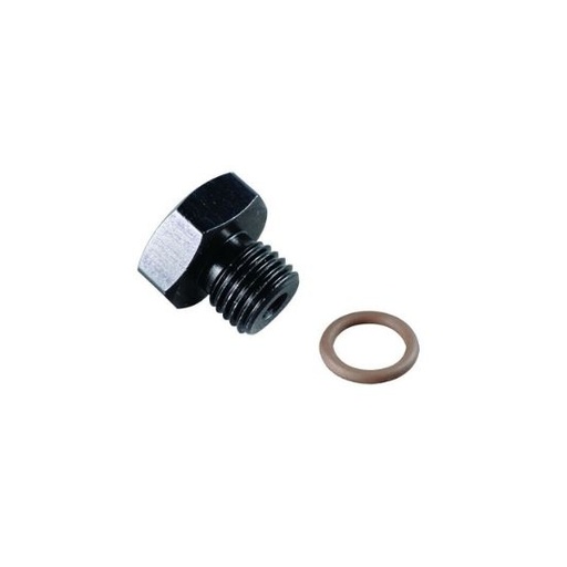 [PRF3722BLK] O-Ring Plug AN -3 Black - 3722BLK