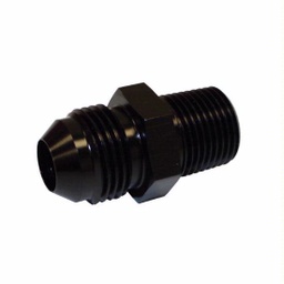 [PRF2531BLK] Performance Fittings Straight AN Flare to Pipe -10 to 3/4" Black - 2531BLK