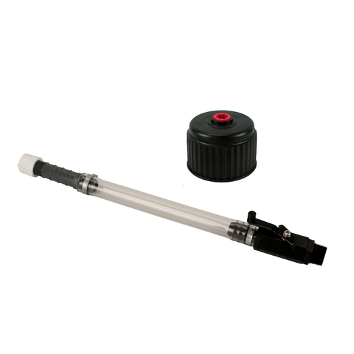 [RAJR1110BK-4045] Cap and Hose with Aluminum Valve Kit - R1110BK-4045