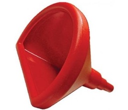 [RAJR6200RD] D-Shaped Red Funnel - R6200RD