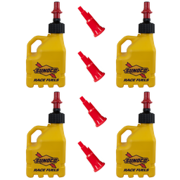 [RAJR3104YL-FF] Ventless 3 Gallon Jug w/ Fastflo Lid 4 Pack, Yellow - R3104YL-FF