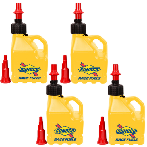 [RAJR3104YL-FF] Ventless 3 Gallon Jug w/ Fastflo Lid 4 Pack, Yellow - R3104YL-FF