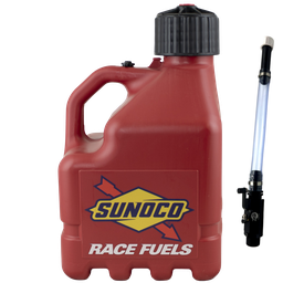 [RAJR3001RD-4045] Vented 3 Gallon Jug w/ Aluminum Valve Hose 1 Pack, Red - R3001RD-4045