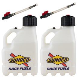 [RAJR3002CL-5226] Vented 3 Gallon Jug w/Plastic Valve Hose 2 Pack, Clear - R3002CL-5226