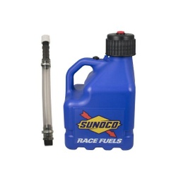 [RAJR3001BL-3044] Sunoco Vented 3 Gallon Jug 1 Pack w/Deluxe Hose, Blue - R3001BL-3044