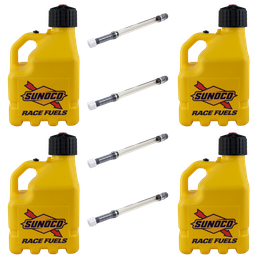 [RAJR3004YL-3044] Vented 3 Gallon Jug w/ Deluxe Hose 1 Pack, Yellow - R3004YL-3044