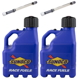 [RAJR3002BL-3044] Vented 3 Gallon Jug w/ Deluxe Hose 2 Pack, Blue- R3002BL-3044