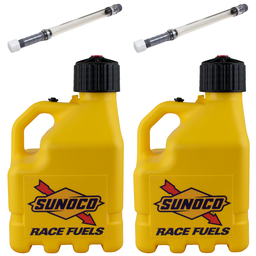 [RAJR3002YL-3044] Vented 3 Gallon Jug w/ Deluxe Hose 2 Pack, Yellow - R3002YL-3044