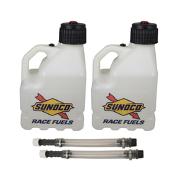 [RAJR3002CL-3044] Sunoco Vented 3 Gallon Jug w/Deluxe Hose 2 Pk, Clear- R3002CL-3044