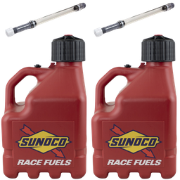 [RAJR3002RD-3044] Vented 3 Gallon Jug w/ Deluxe Hose 2 Pack, Red - R3002RD-3044