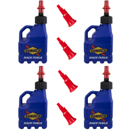 [RAJR3104BL-FF] Ventless 3 Gallon Jug w/ Fastflo Lid 4 Pack, Blue - R3104BL-FF
