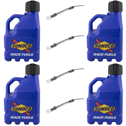 [RAJR3104BL-3044SV] Ventless 3 Gallon Jug w/ SV Hose 4 Pack, Blue - R3104BL-3044SV
