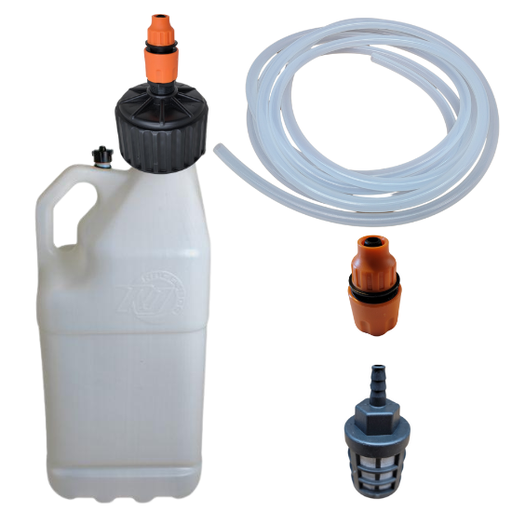 [RJWPW1400] Pressure Washer Add-On, 5 Gallon Jug w/ Siphon Kit - PW1400