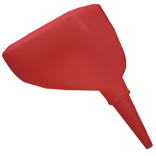 [RAJR6100RD] Jug Shaped Funnel, Red - R6100RD